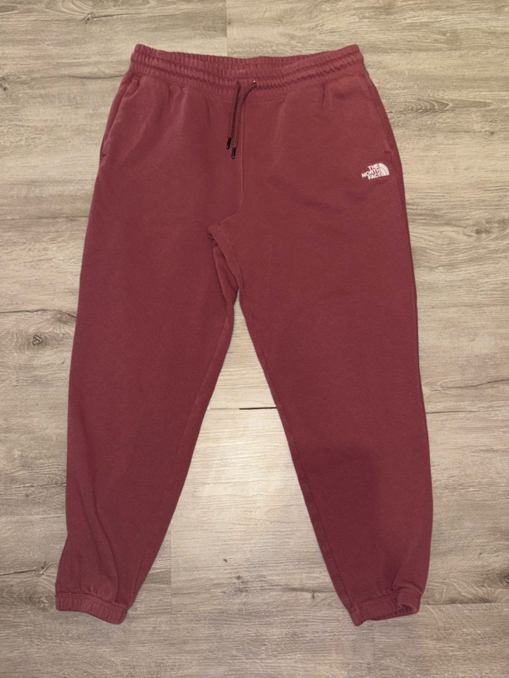 The North Face Maroon Fleece Jogger Pants